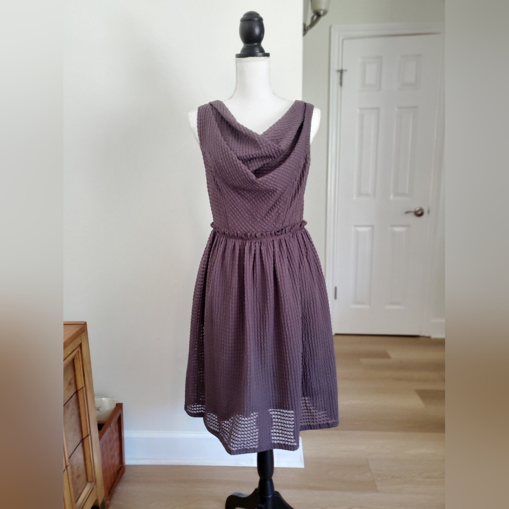 Anthropologie Ric Rac Waffle Dress M